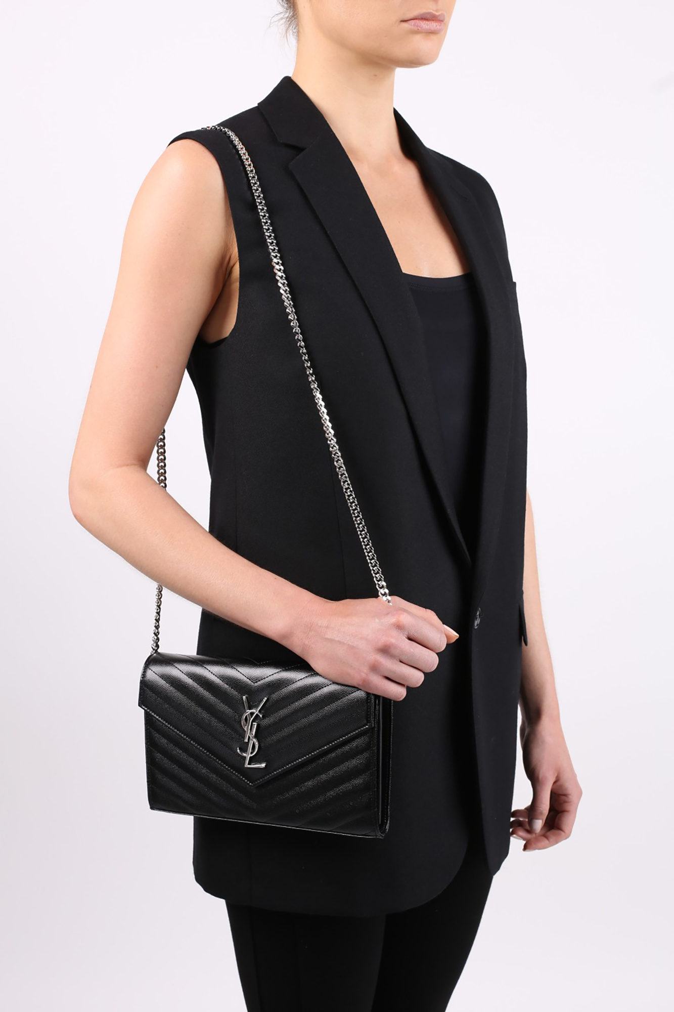 Black 'Envelope' shoulder bag Saint Laurent - Vitkac Northern Ireland